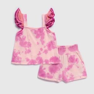 💕HP💕Splendid baby girl tie dye tank set